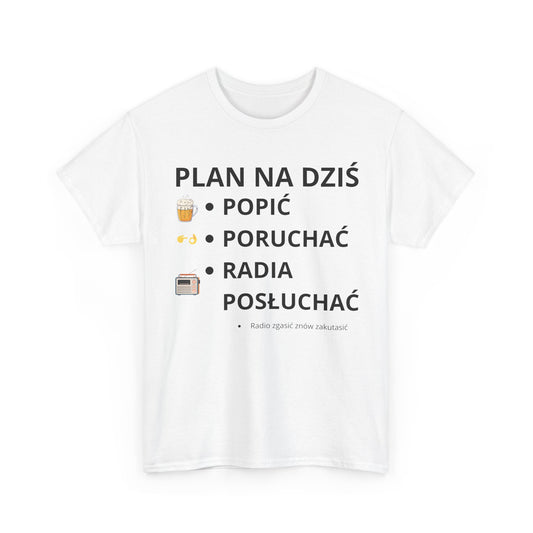 T‑Shirt Plan na dziś