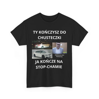 Ja kończę na stop-chamie