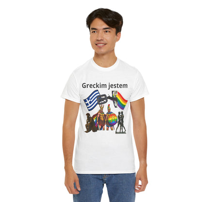 T-Shirt Greckim jestem