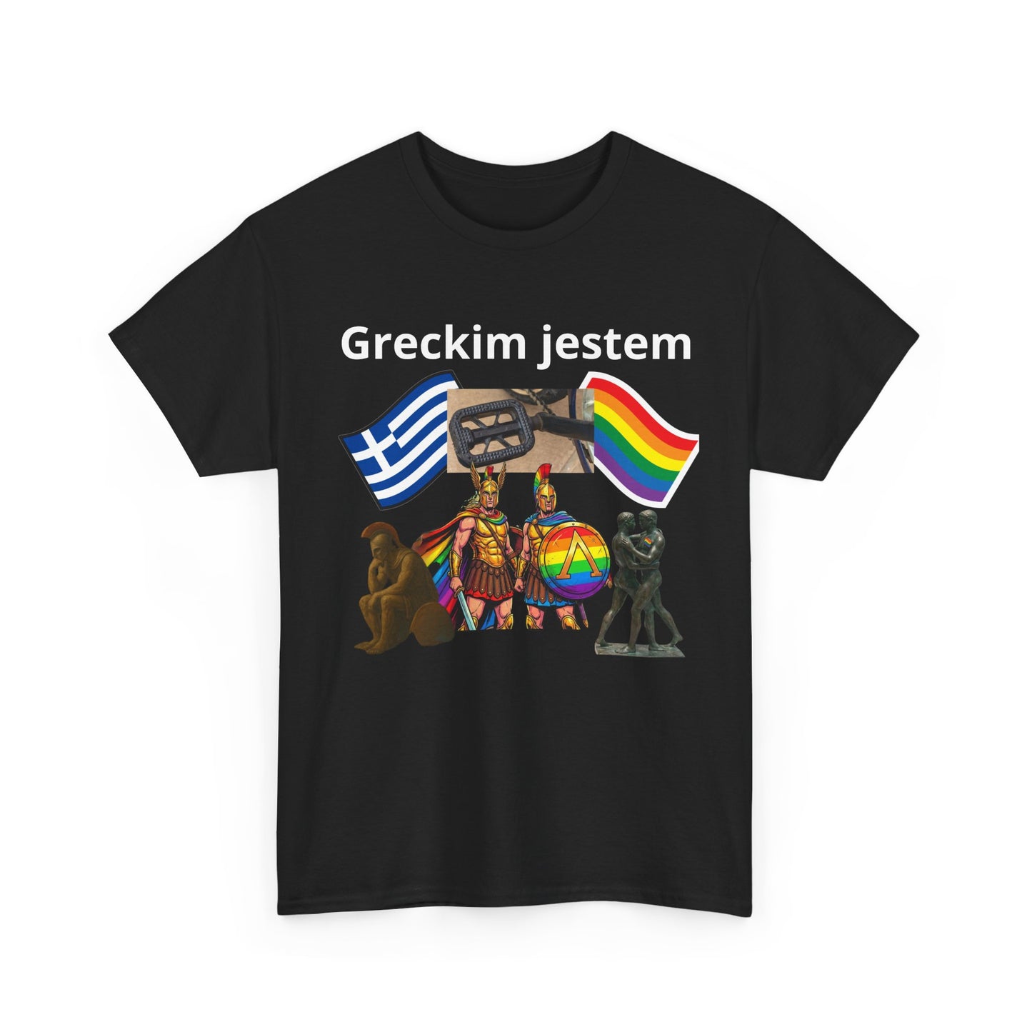 T-Shirt Greckim jestem