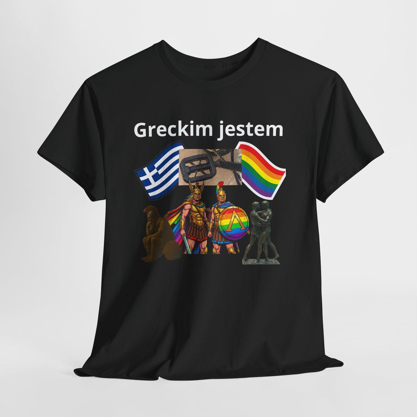 T-Shirt Greckim jestem