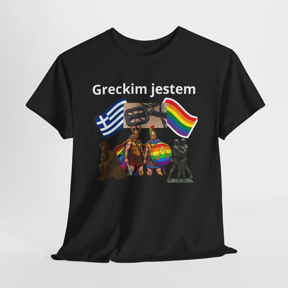 T-Shirt Greckim jestem