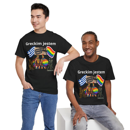 T-Shirt Greckim jestem