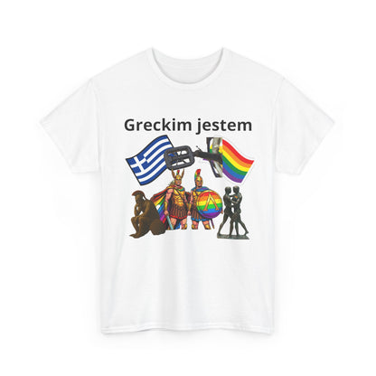 T-Shirt Greckim jestem