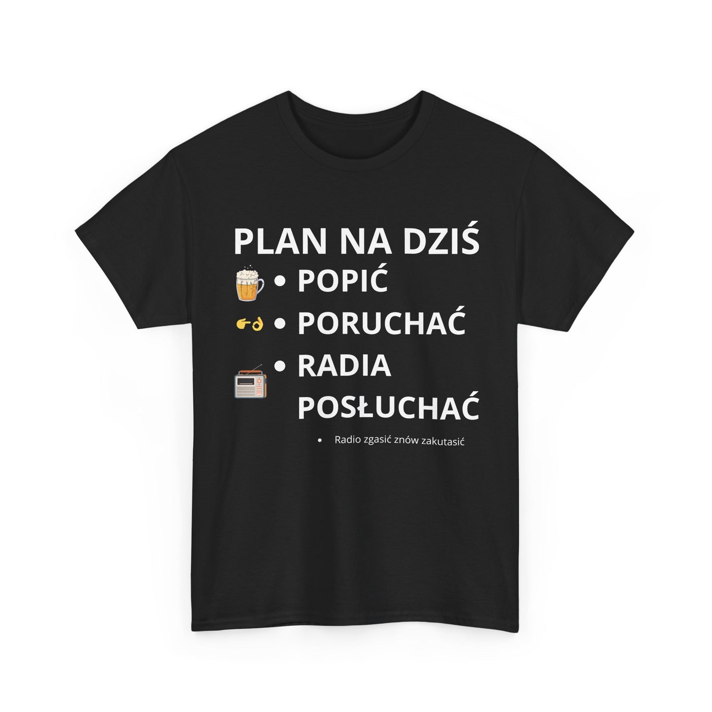 T‑Shirt Plan na dziś
