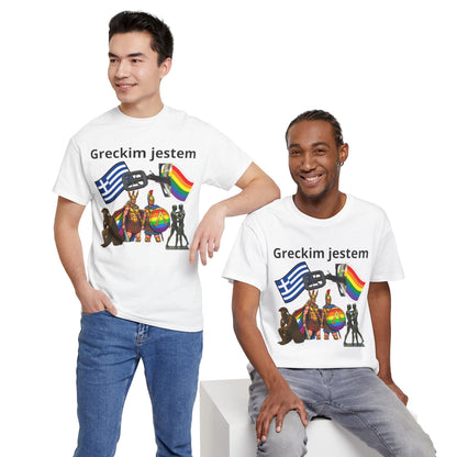 T-Shirt Greckim jestem