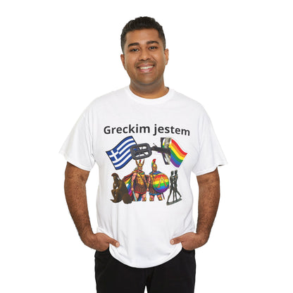T-Shirt Greckim jestem