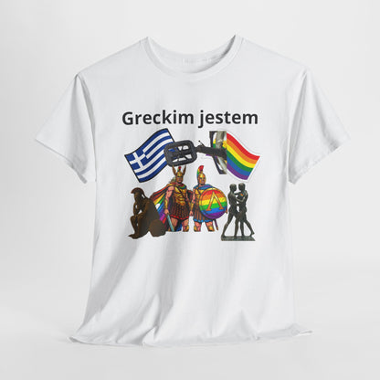 T-Shirt Greckim jestem