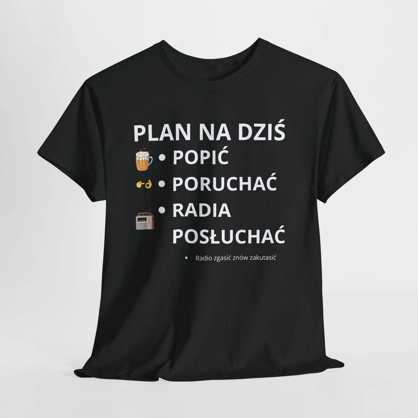 T‑Shirt Plan na dziś
