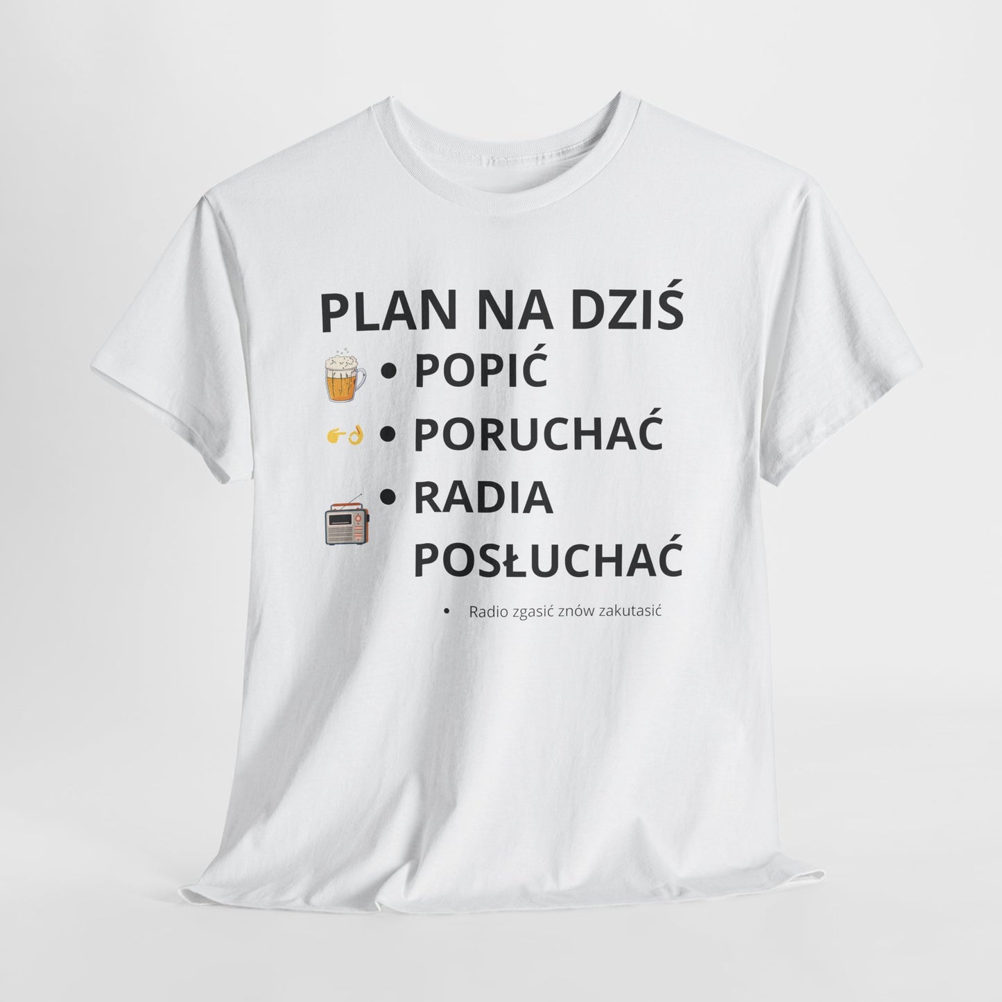 T‑Shirt Plan na dziś